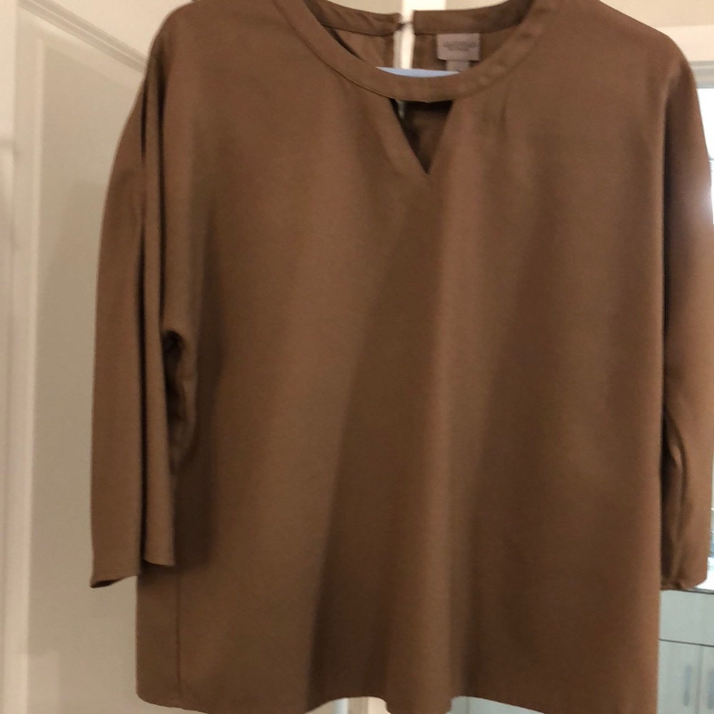 Elegant Brown Women's Top